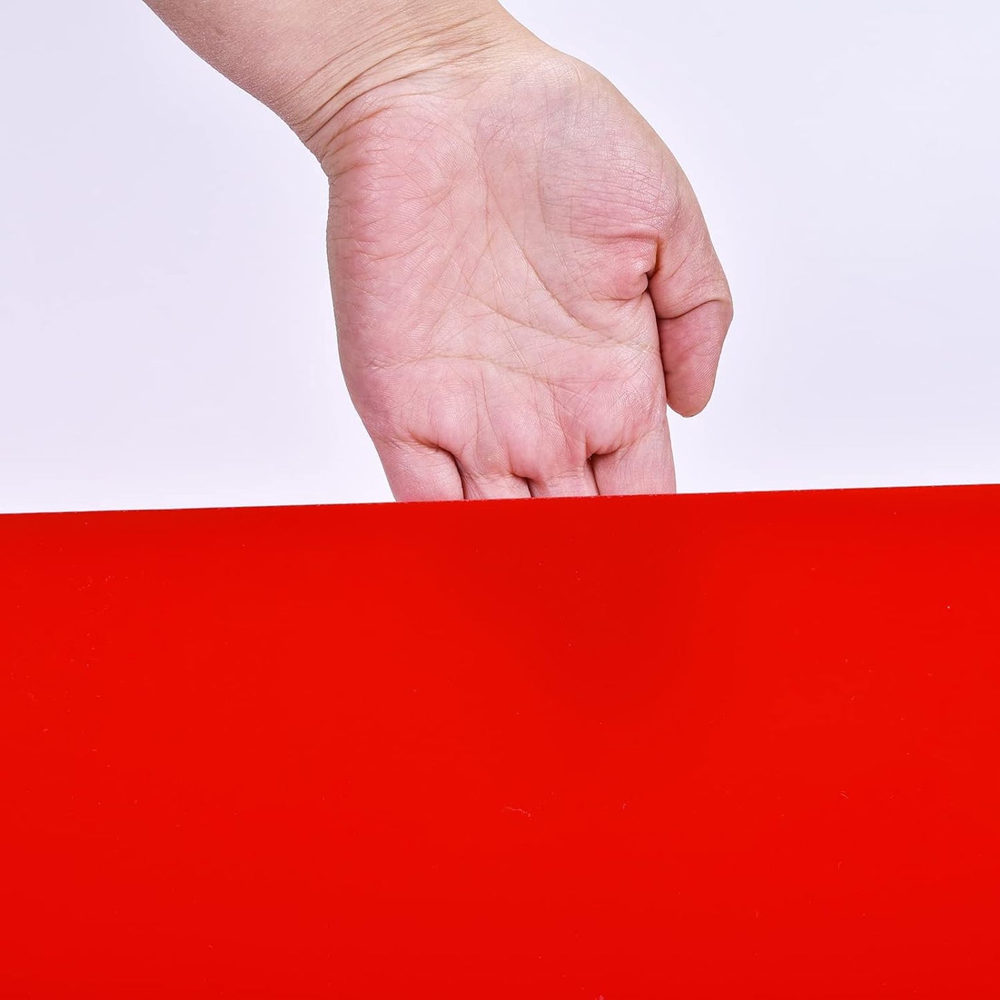 Lamina de acrílico 3mm Rojo